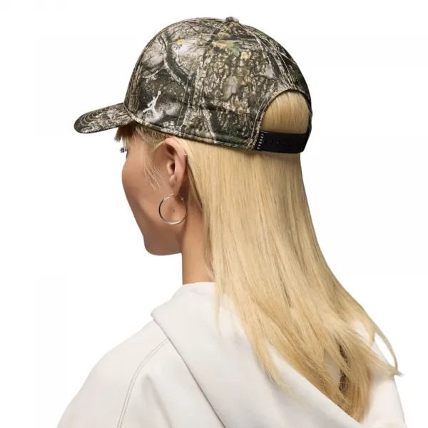 Jordan Brand Brooklyn Rise Cap Adjustable Realtree Hat "White Sail" (HV1076-100)