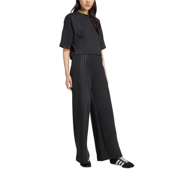 adidas Off Placed 3-Stripes Wide Leg Pants W "Black" (JX2733)