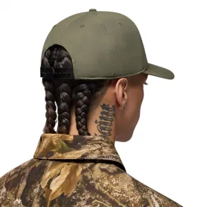 Jordan Brand Brooklyn Rise Cap Adjustable Realtree Hat "Medium Olive" (HV1076-222)