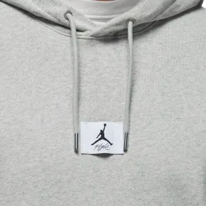 Jordan Brand Flight Fleece Pullover Hoodie "Grey Heather" (FV7247-050)