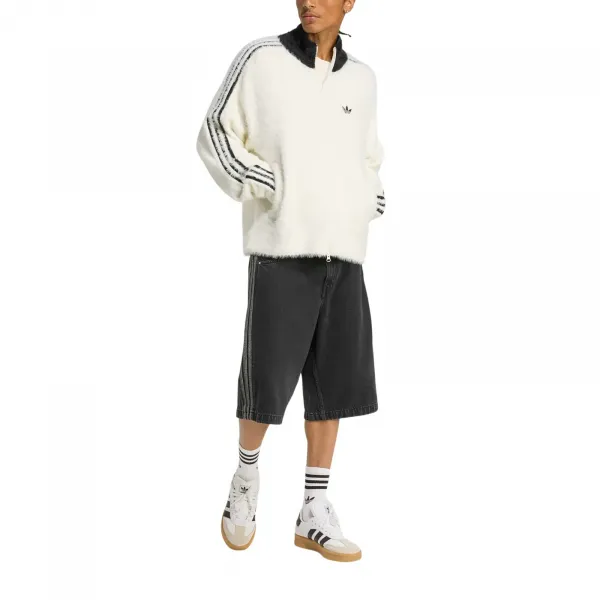 adidas Faux Mohair Classic Track Top "Off White" (KR5152)