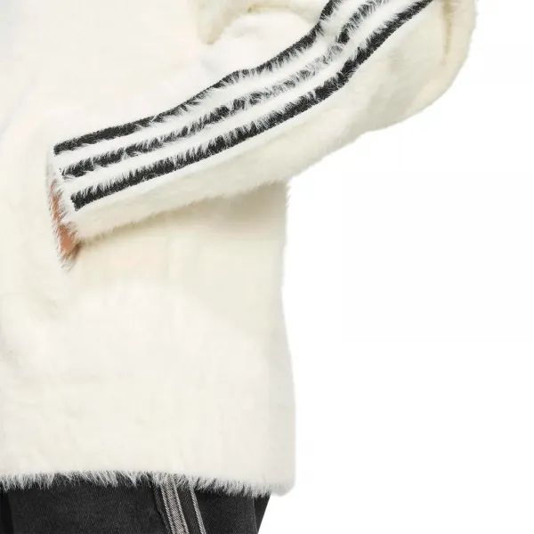 adidas Faux Mohair Classic Track Top "Off White" (KR5152)