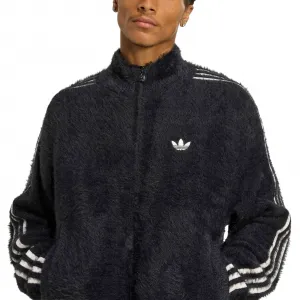 adidas Faux Mohair Classic Track Top "Black" (KR5145)