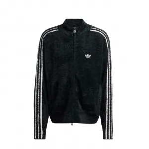 adidas Faux Mohair Classic Track Top "Black" (KR5145)