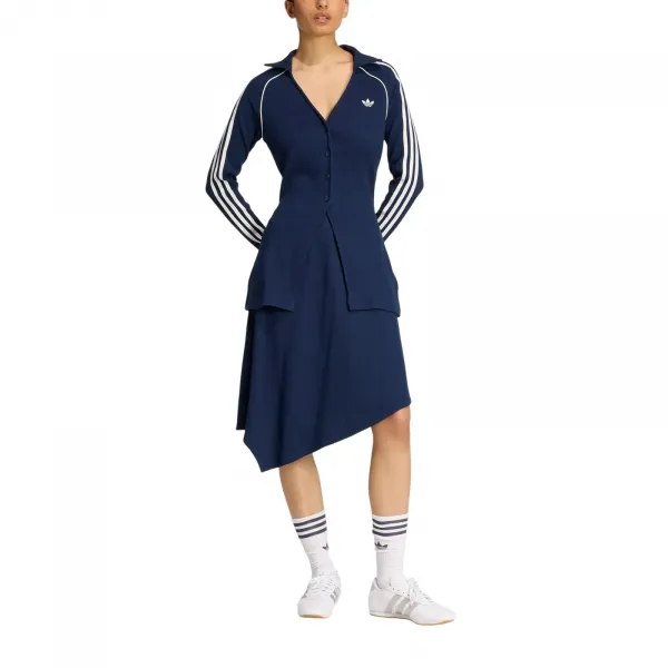 adidas Waffle Asymmetric Skirt W "Night Indigo" (KS7782)