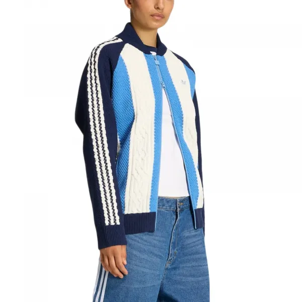 adidas Archive Knit Track Top W "Night Indigo" (KS7803)