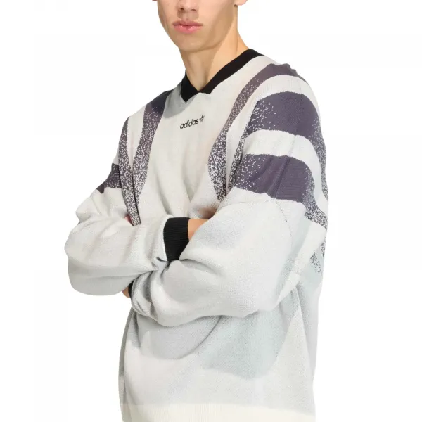 adidas Santiago Loose Fully Fashion Knit Jersey "Off White" (KC9063)
