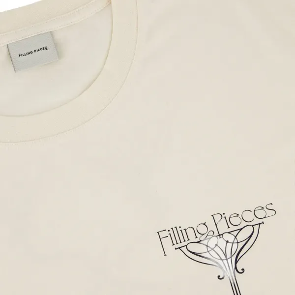 Filling Pieces Champagne T-Shirt "Antique White" (412620500288-214)
