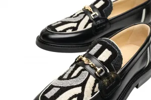 Filling Pieces Loafer Gowtu "Black Off White" (112411303167-133)