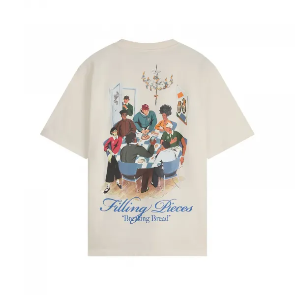 Filling Pieces Supper T-shirt "Antique White" (412620500285-214)