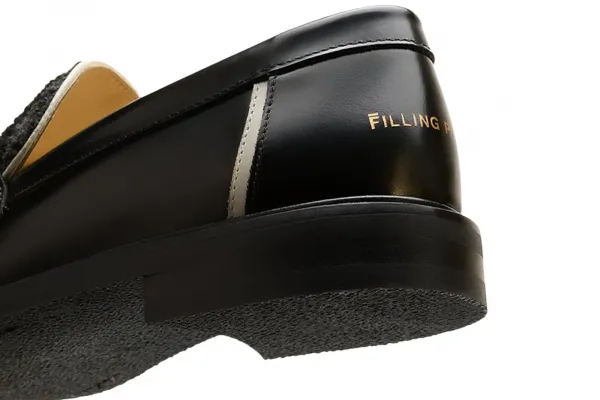 Filling Pieces Loafer Gowtu "Black Off White" (112411303167-133)