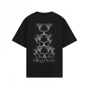 Filling Pieces Champagne T-Shirt "Black" (412620500288-130)