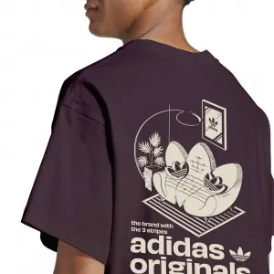 adidas Sofa Graphic Tee "Maroon" (KY2929)