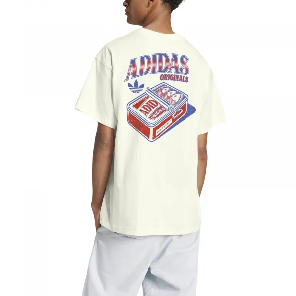 adidas Sardines Graphic T-Shirt "Off White" (KY2923)