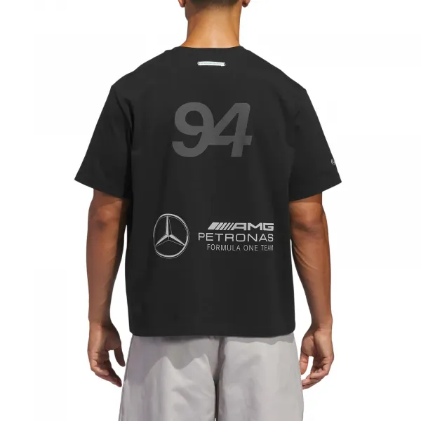 adidas x Bad Bunny x Mercedes-AMG Petronas Formula One Team T-Shirt "Black" (KR8008)