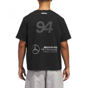 adidas x Bad Bunny x Mercedes-AMG Petronas Formula One Team T-Shirt "Black" (KR8008)