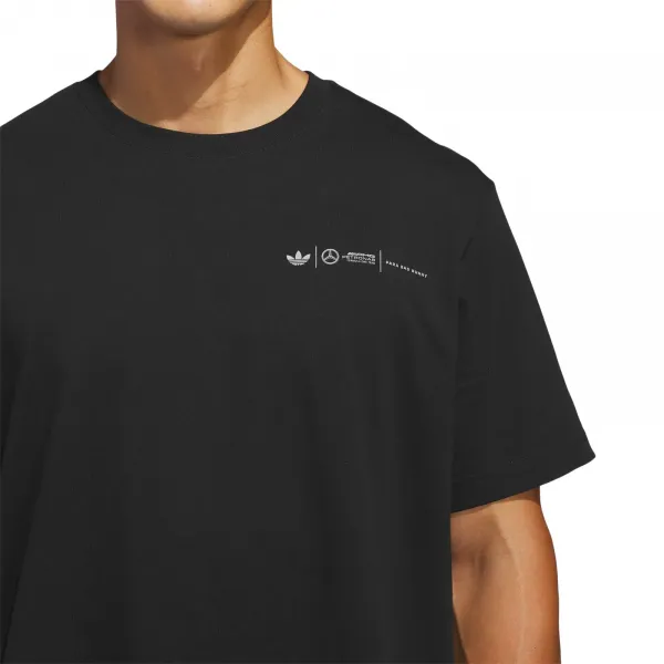 adidas x Bad Bunny x Mercedes-AMG Petronas Formula One Team T-Shirt "Black" (KR8008)