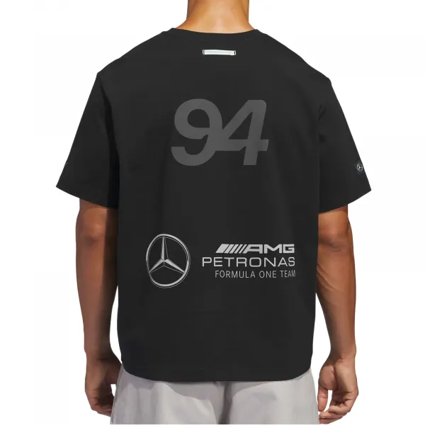 adidas x Bad Bunny x Mercedes-AMG Petronas Formula One Team T-Shirt "Black" (KR8008)