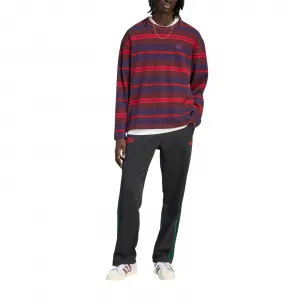 adidas 90s Alternative Sport Longsleeve Stripe Waffle Tee "Aurora Ruby" (KS6847)