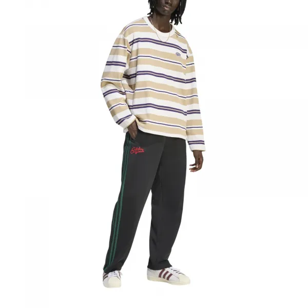 adidas 90s Alternative Sport Longsleeve Stripe Waffle Tee "Core White" (KS6849)