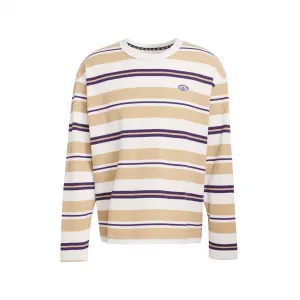 adidas 90s Alternative Sport Longsleeve Stripe Waffle Tee "Core White" (KS6849)