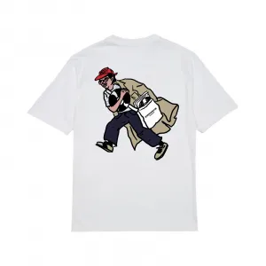 Edmmond Studios Melomaniac T-Shirt "Plain White" (126-30-21000)