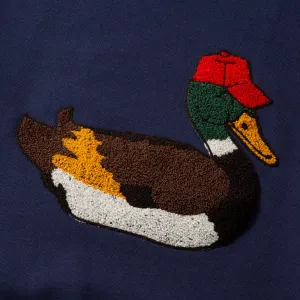 Edmmond Studios Duck Hunt Plain Sweatshirt "Navy" (126-40-01590)