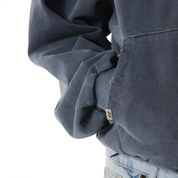 TwoJeys Icon Hoodie "Pigment Dyed Blue" (203009401)