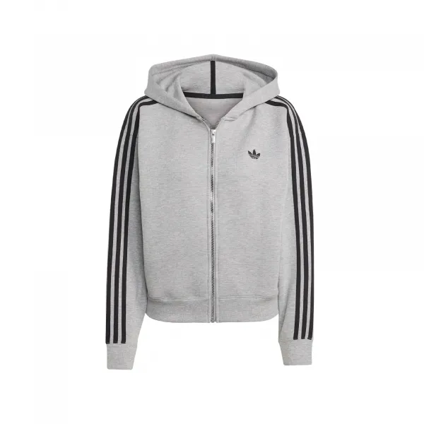 adidas Spacer Full-Zip Hoodie W "Grey" (JY2620)