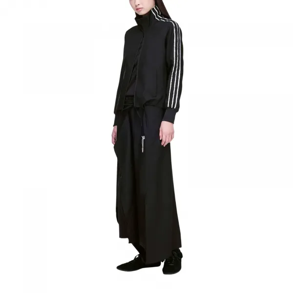 adidas Y-3 Sport Uniform Raw Cut 3-Stripes Track Top W "Black" (KF1202)