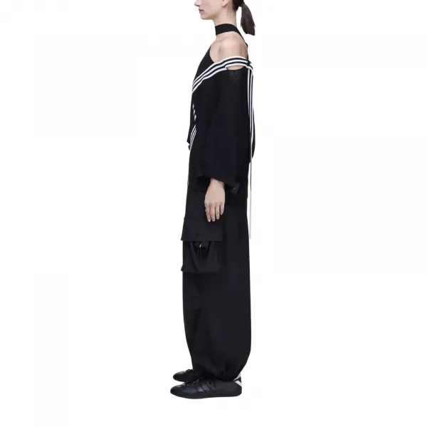 adidas Y-3 Logo Knit Sweatshirt W "Black" (KR2397)