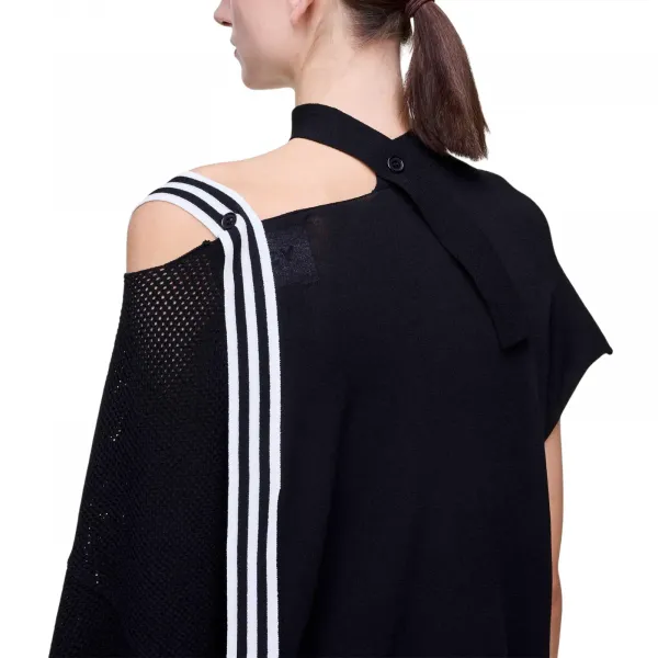 adidas Y-3 Logo Knit Sweatshirt W "Black" (KR2397)