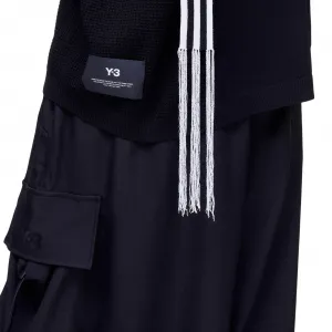adidas Y-3 Logo Knit Sweatshirt W "Black" (KR2397)