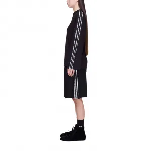 adidas Y-3 Sport Uniform Raw Cut 3-Stripes Shorts W "Black" (KF1113)