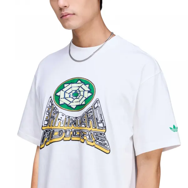 adidas x Brain Dead T-Shirt "Core White" (JY8688)