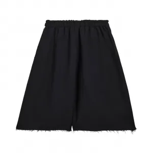 adidas Y-3 Sport Uniform Raw Cut 3-Stripes Shorts W "Black" (KF1113)
