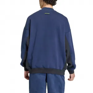 adidas Equipment Blocked Half-Zip Hoodie "Night Indigo" (KE1351)