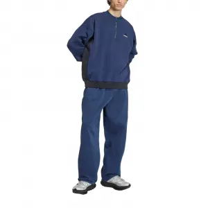 adidas Equipment Blocked Half-Zip Hoodie "Night Indigo" (KE1351)