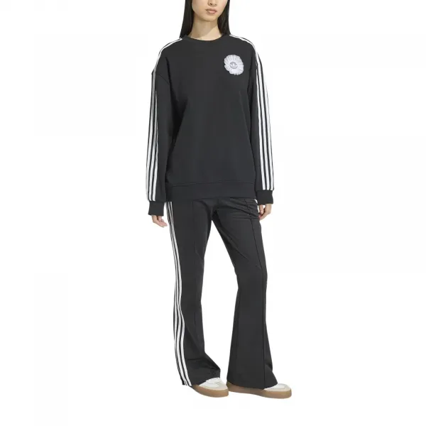 adidas Lace Branding Crew Sweatshirt W "Black" (KS6470)