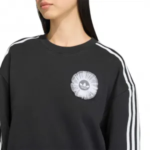 adidas Lace Branding Crew Sweatshirt W "Black" (KS6470)