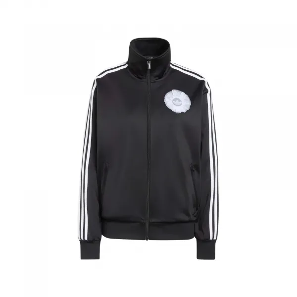 adidas Lace Branding Firebird Track Top W "Black" (KR9318)