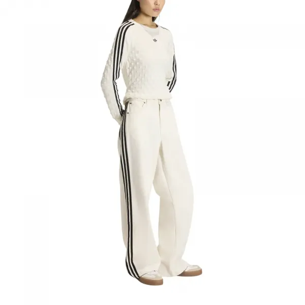 adidas Slim Solid Spike Knit Longsleeve Tee W "White" (KS6461)