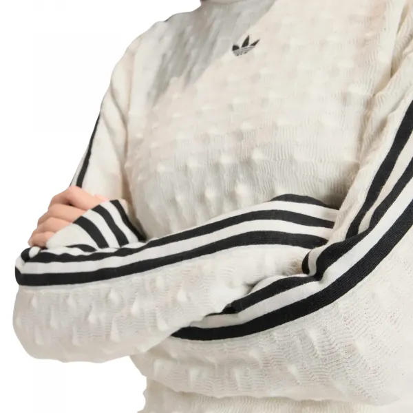 adidas Slim Solid Spike Knit Longsleeve Tee W "White" (KS6461)