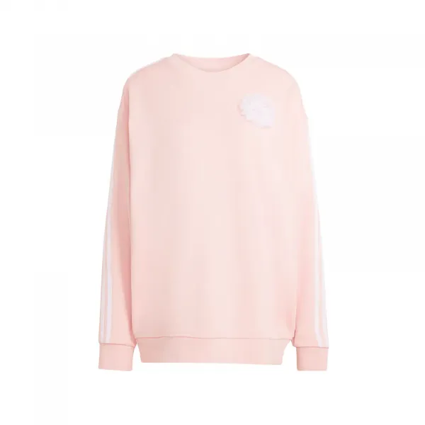 adidas Lace Branding Crew Sweatshirt W "Sandy Pink" (KS6471)