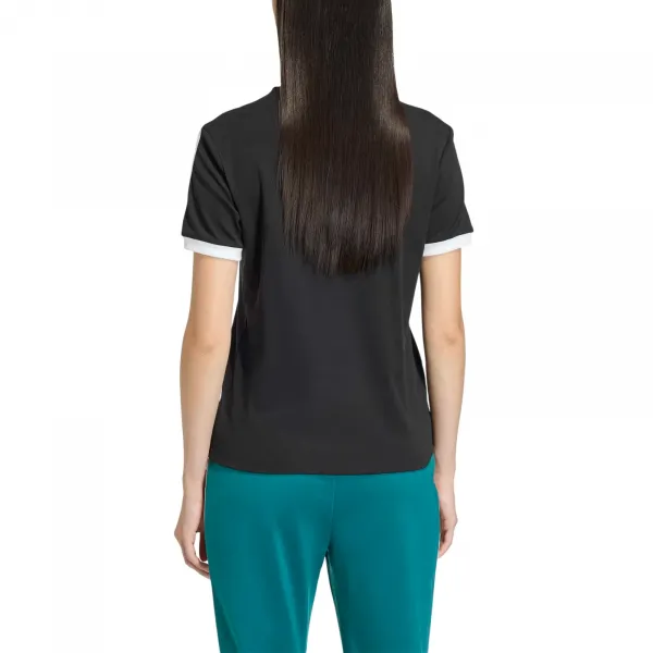 adidas Lace Branding Short Sleeve Tee W "Black" (KS6559)