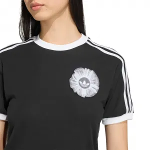 adidas Lace Branding Short Sleeve Tee W "Black" (KS6559)