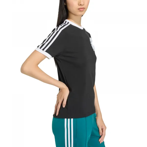 adidas Lace Branding Short Sleeve Tee W "Black" (KS6559)