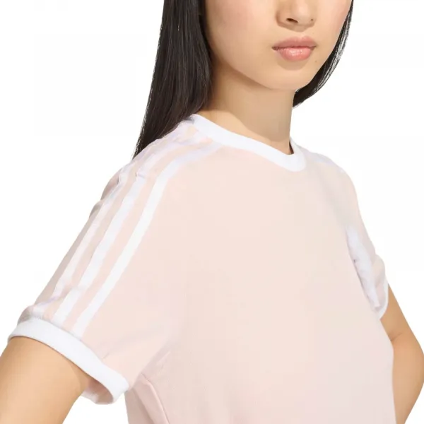adidas Lace Branding Short Sleeve Tee W "Sandy Pink" (KS6561)