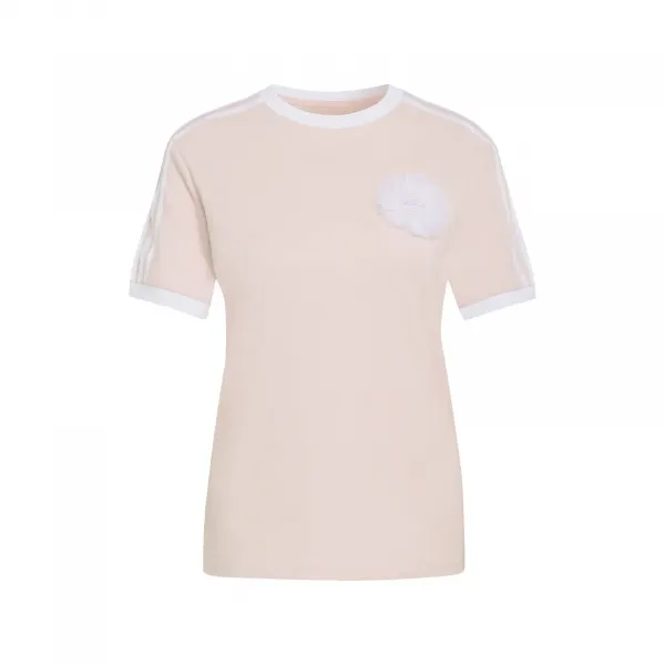 adidas Lace Branding Short Sleeve Tee W "Sandy Pink" (KS6561)