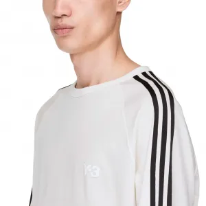 adidas Y-3 Longsleeve 3-Stripes "Core White" (JZ0635)